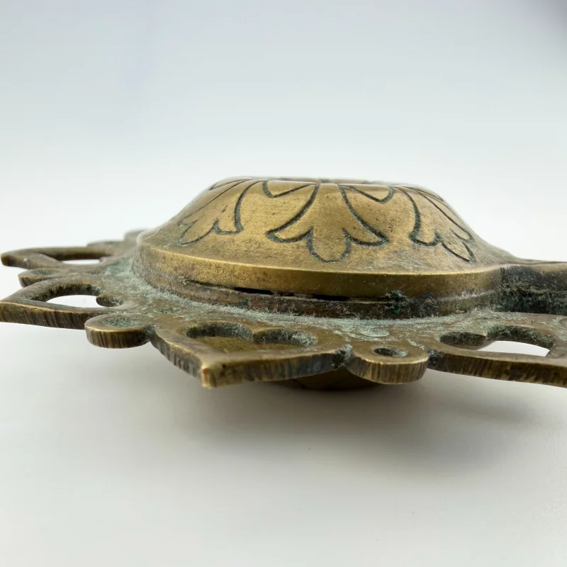 Antique Old Rare Islamic Brass Kohl Container Surma Dani - Eyeliner Pot
