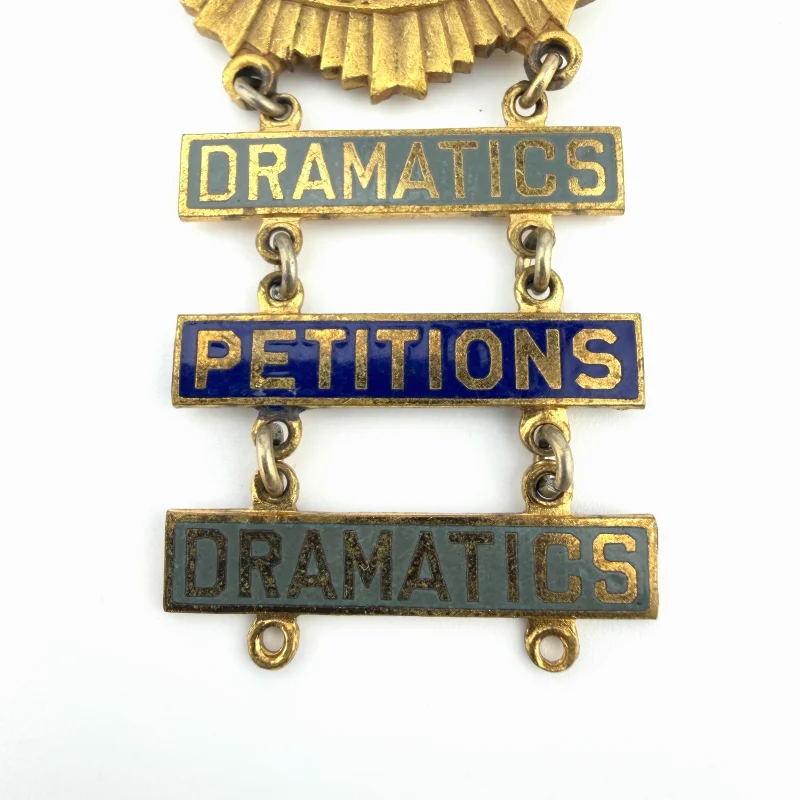 Order Of Demolay Medal Presented Grand Council, Attendance, Petitions Enamel