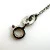 Handmade Sterling Silver 925 Teardrops Chrome Diopside Pendant necklace 17.5”