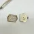 Vintage Ladies Gruen Precision 14K White Gold w Diamonds 17 Jewels