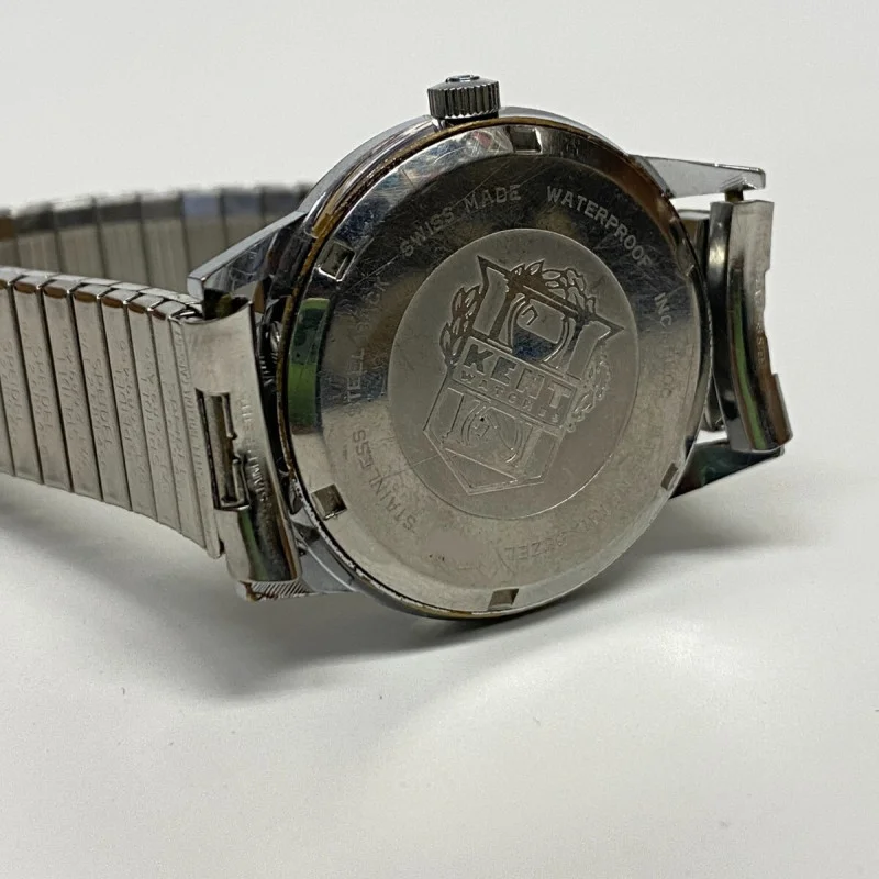 VINTAGE KENT 17JEWELS WATER PROOF SWISS WATCH 36mm