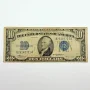 1934-C $10 Silver Certificate Blue Seal Note New York B