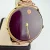 Vintage Admiral Two-Tone Quartz Watch Purple Dial Admiral Bracelet Swiss Made