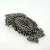 Vintage 925 Sterling Silver Marcasite & Garnet Convertible Pendant Brooch