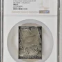 1956-Dated Norway Bronze IV Military Command Staff Silvered-(70x50mm) NGC MS 63