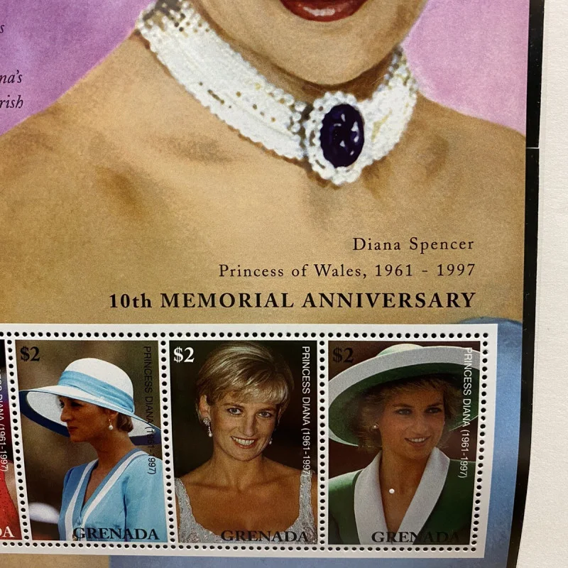A Beautiful Princess Lost Grenada Collectable Postage Stamps
