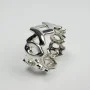 Tiffany & Co Paloma’s Graffiti Love And Kisses Ring Sterling Size 7