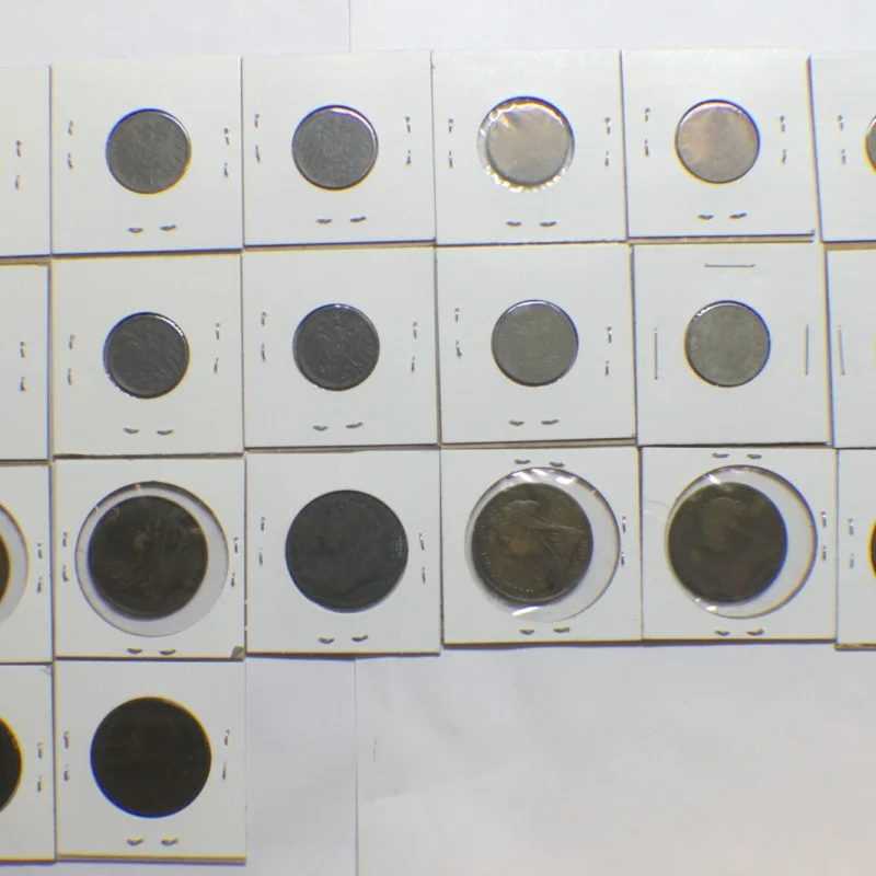1873-1941 20 Pieces of Collection Coins Great Britian Victorian & GERMAN EMPIRE