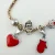 925 Sterling Silver Italian RCI Bracelet With Cute Charms, 7.5 ich