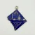 Sterling & Enamel WASHINGTON DC Vintage Estate Charm - State Souvenir