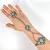 Antique Native American Blue Turquoise Cabs Bangle Slave Bracelet