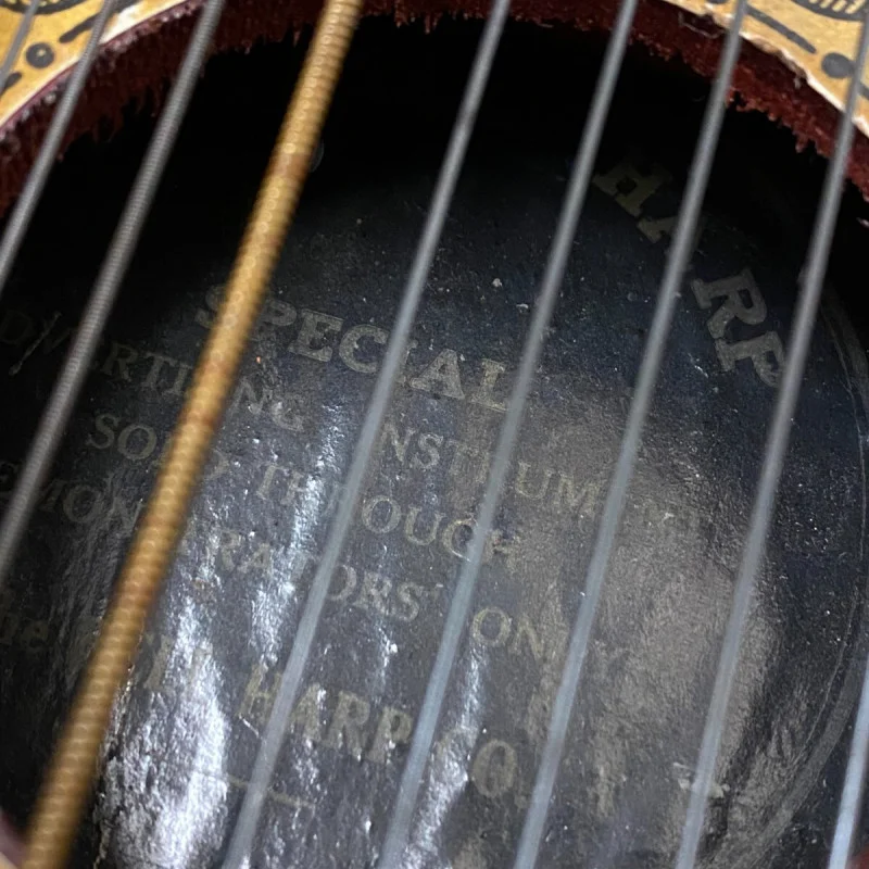 The Bell Harp Co. Made in America in the Far Rock Away N.Y.