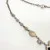 NICKY BUTLER STERLING UNUSUAL FESTOON DRAPE MOONSTONE, GARNET 17 NECKLACE
