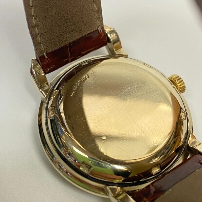 VINTAGE Girard-Perregaux Gyromatic Automatic 14K Gold Filled Wristwatch