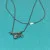 Diamond Pendant With A Neck Chain. Mounting is Made of 14 Kt Gold