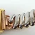 Vintage Admiral Two-Tone Quartz Watch Purple Dial Admiral Bracelet Swiss Made