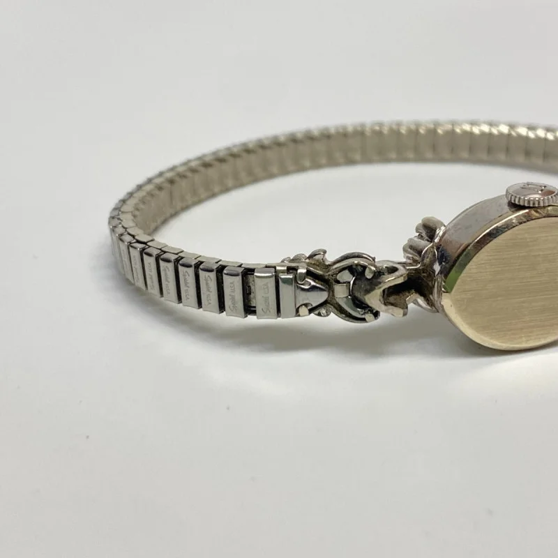 Vintage Jules Jurgensen Ladies 14K White Gold And Diamonds
