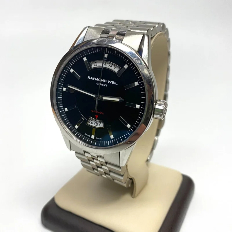 Raymond Weil Geneve Automatic Black Dial Watch 2720