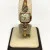 Vintage Ladies GRUEN VERI-THIN Watch 14K Gold 2 Diamonds Swiss Made 17 Jewel