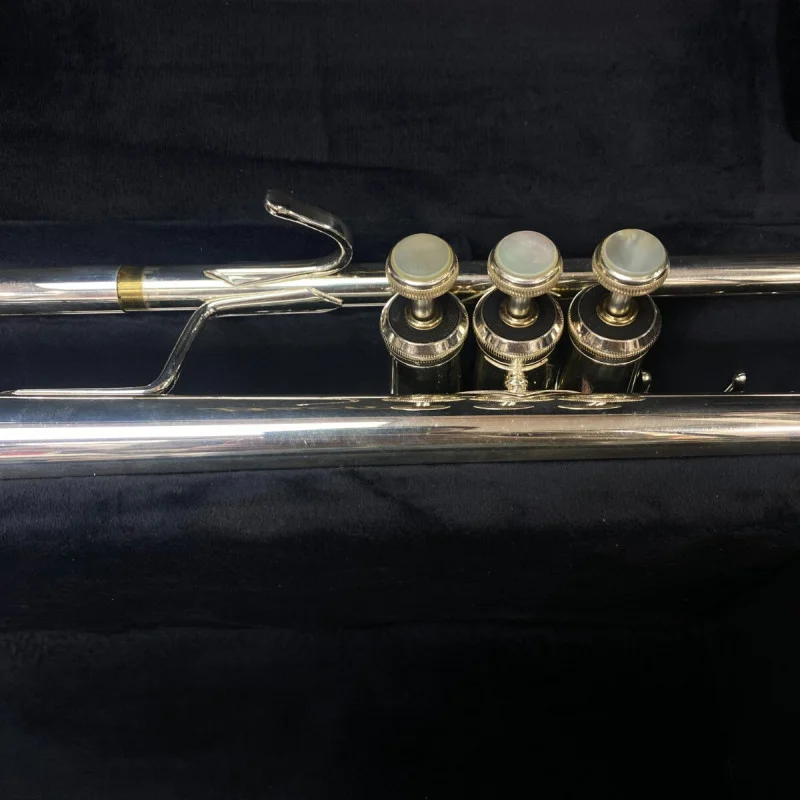 Bach Stradivarius Model 43 Professional Trumpet, Silver-Plated