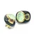 Vintage KYLO Sterling Silver Multi Color Quartz Gemstones Earrings