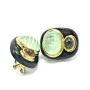 Vintage KYLO Sterling Silver Multi Color Quartz Gemstones Earrings