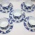 Tiffany & Co Nichimen's 100th Anniv. Porcelain Cup & Saucer 10 Piece Set & BOX