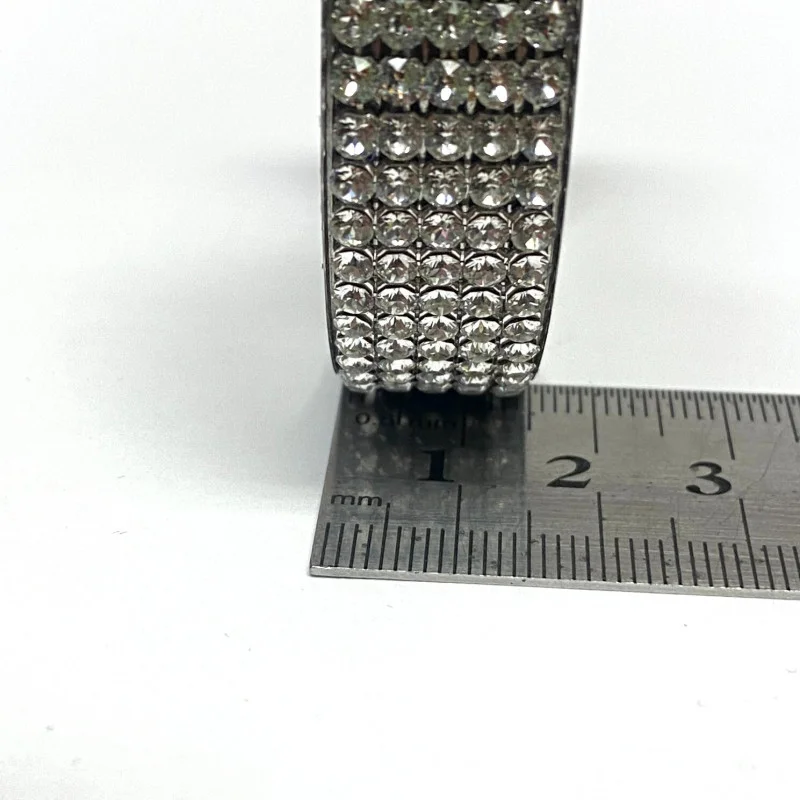 SWAROVSKI Ladies Fit White Stainless Steel Bangle