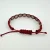 St. Benedict Medal on Adjustable Red Cord Bracelet – 7 Inches adjustable size