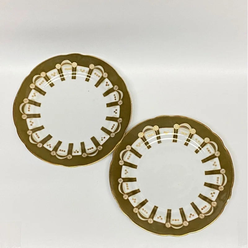6 Tableware Porcelain Plates by Gardner Moscow