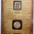 1887 Silver Morgan Dollar with Stamp on Card, American West, Buffalo Bill