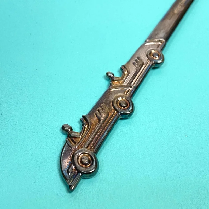 Tiffany & Co Sterling Silver Racing Cars Baby Spoon
