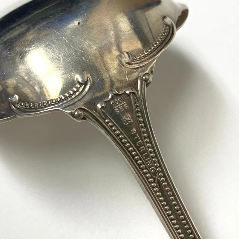 Antique Hess & Culbertson Sterling Silver Ladle 6.5 Inches