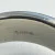 925 Silver Belt Buckle Ring with 14K Gold Buckle Detail and Sapphires - Size 10