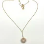 SWAROVSKI CRYSAL BALL Pendant Necklace 18"