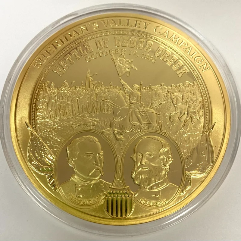 American Mint Layered 24k Gold Savannah Campaign American Civil