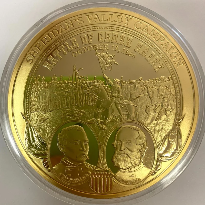 American Mint Layered 24k Gold Savannah Campaign American Civil