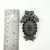 Vintage 925 Sterling Silver Marcasite & Garnet Convertible Pendant Brooch