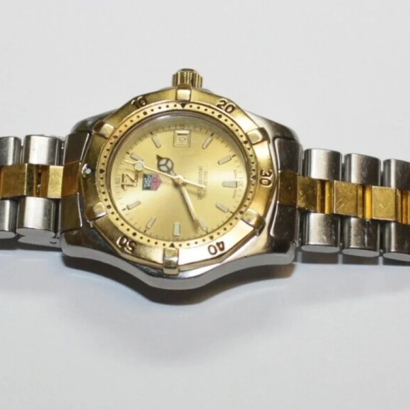 Tag Heuer Professional 200M Date 18K Gold-Plated & Steel 