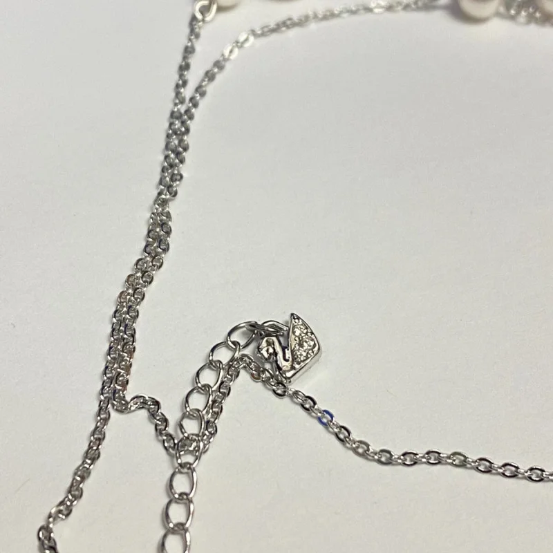 Swarovski Crystal long Necklace 42in Long