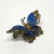 Vintage 800 Silver and Enamel Butterfly Pin