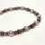 ML Sterling Silver 925 Pink Faceted Glass Stylish bead Bracelet