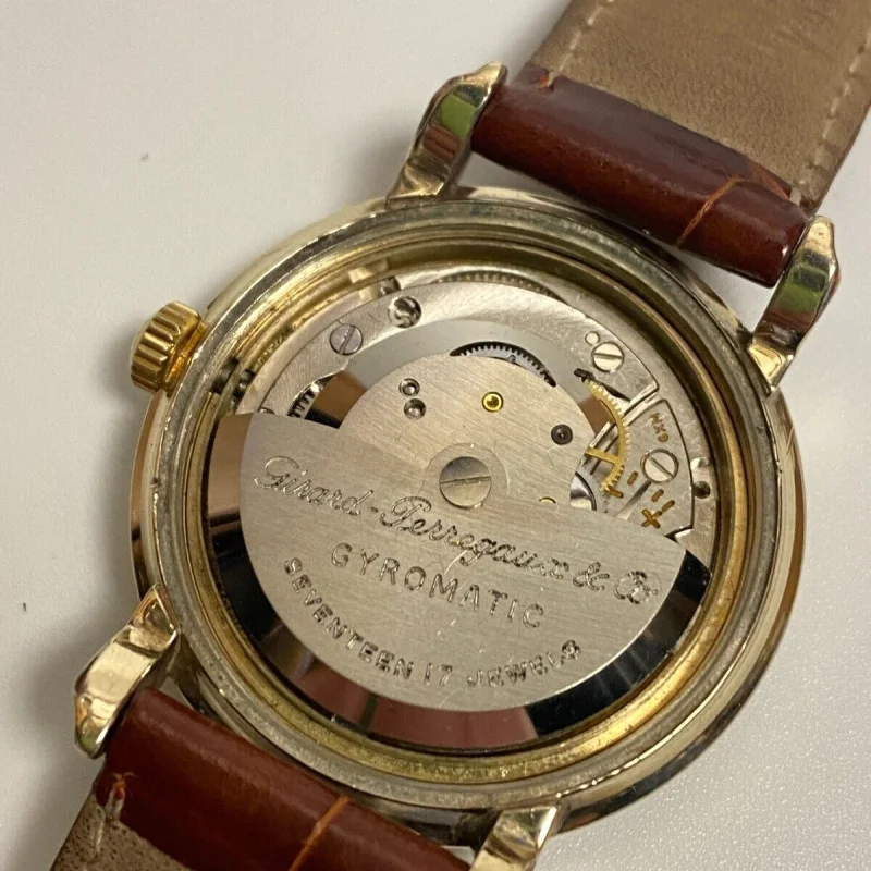 VINTAGE Girard-Perregaux Gyromatic Automatic 14K Gold Filled Wristwatch