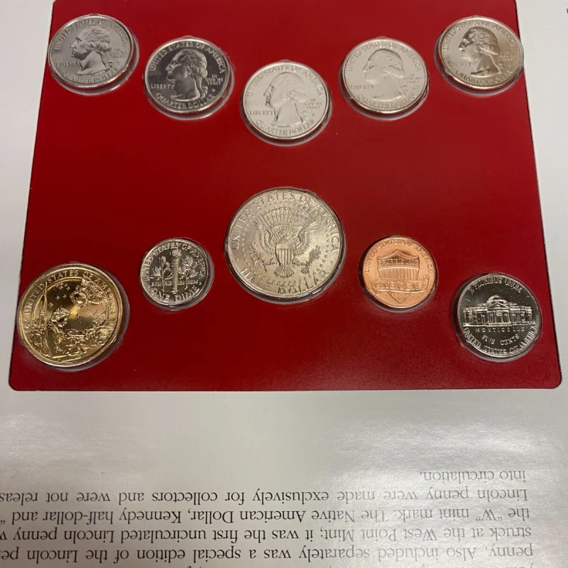 2019 D Uncirculated Mint Set Postal Commemorative Society Coin & Stamp