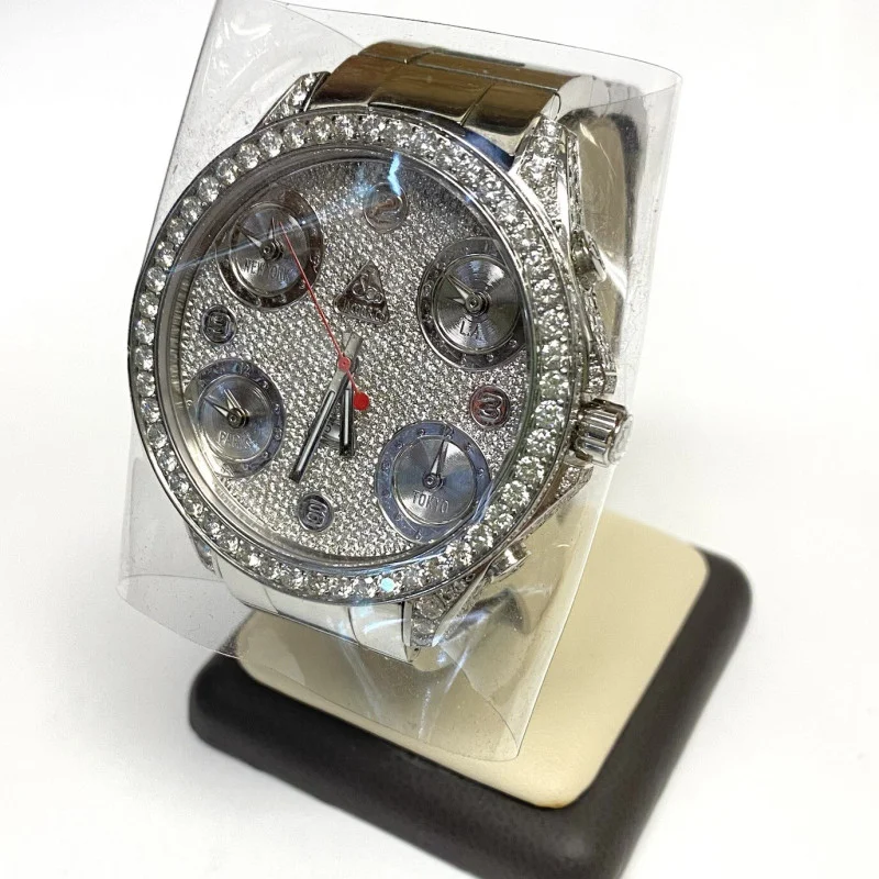 Jacob & Co Five 5 Time Zone Diamond Watch Box Papers 100% AUTHENTIC !!!