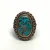 Bora Sterling Silver Ring With Turquoise Size 8