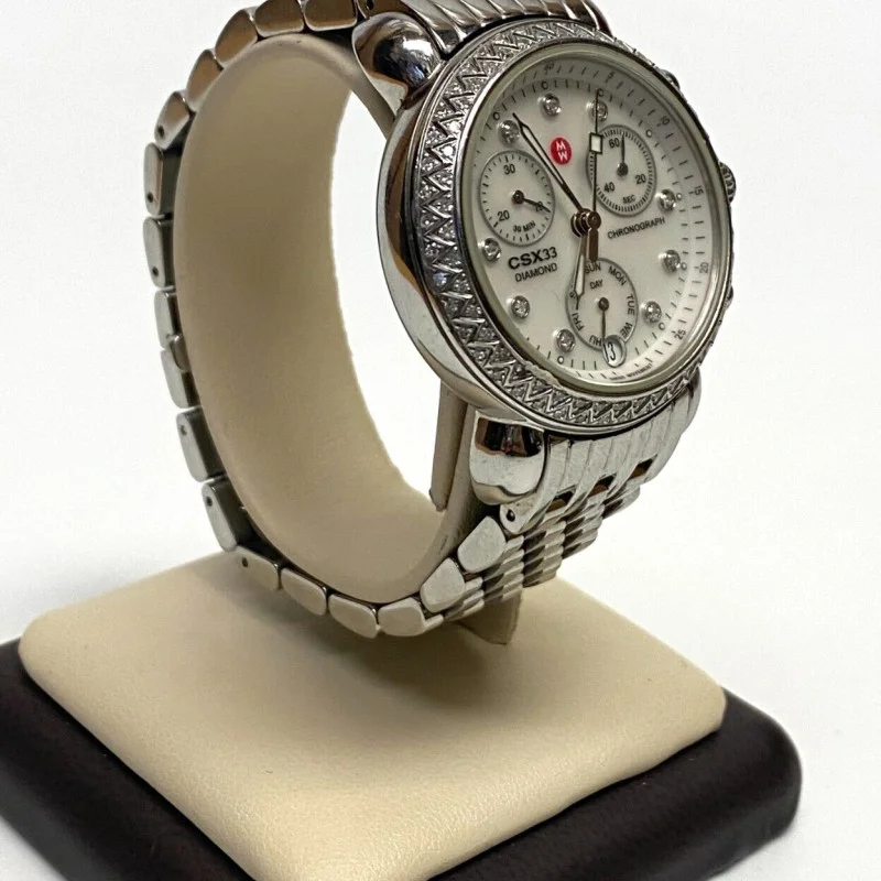 Michele CSX33 Diamond White Women's Watch - MW03S01A1046