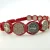 St. Benedict Medal on Adjustable Red Cord Bracelet – 7 Inches adjustable size