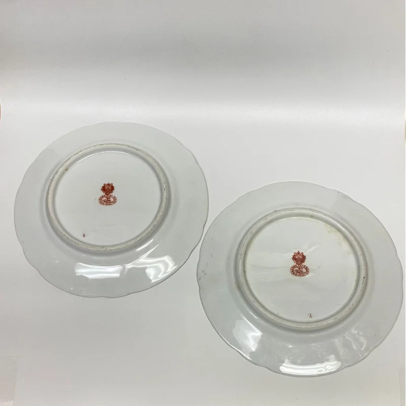 6 Tableware Porcelain Plates by Gardner Moscow