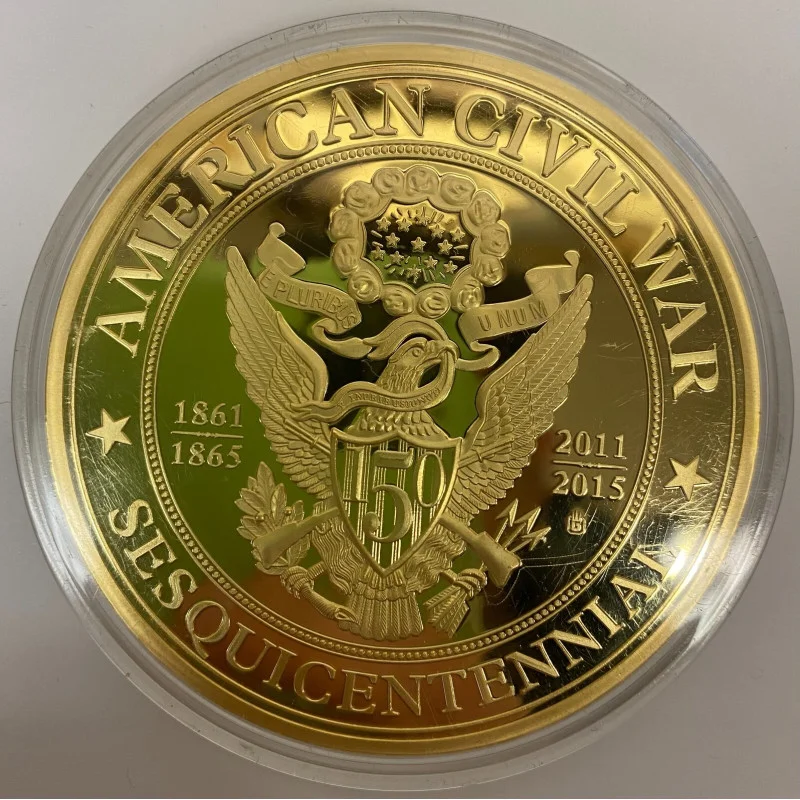 American Mint Layered 24k Gold Savannah Campaign American Civil